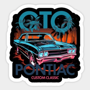 Pontiac GTO Sticker